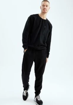 DeFacto Standart Fit Combination Clothing Set - Trainingspak - Black