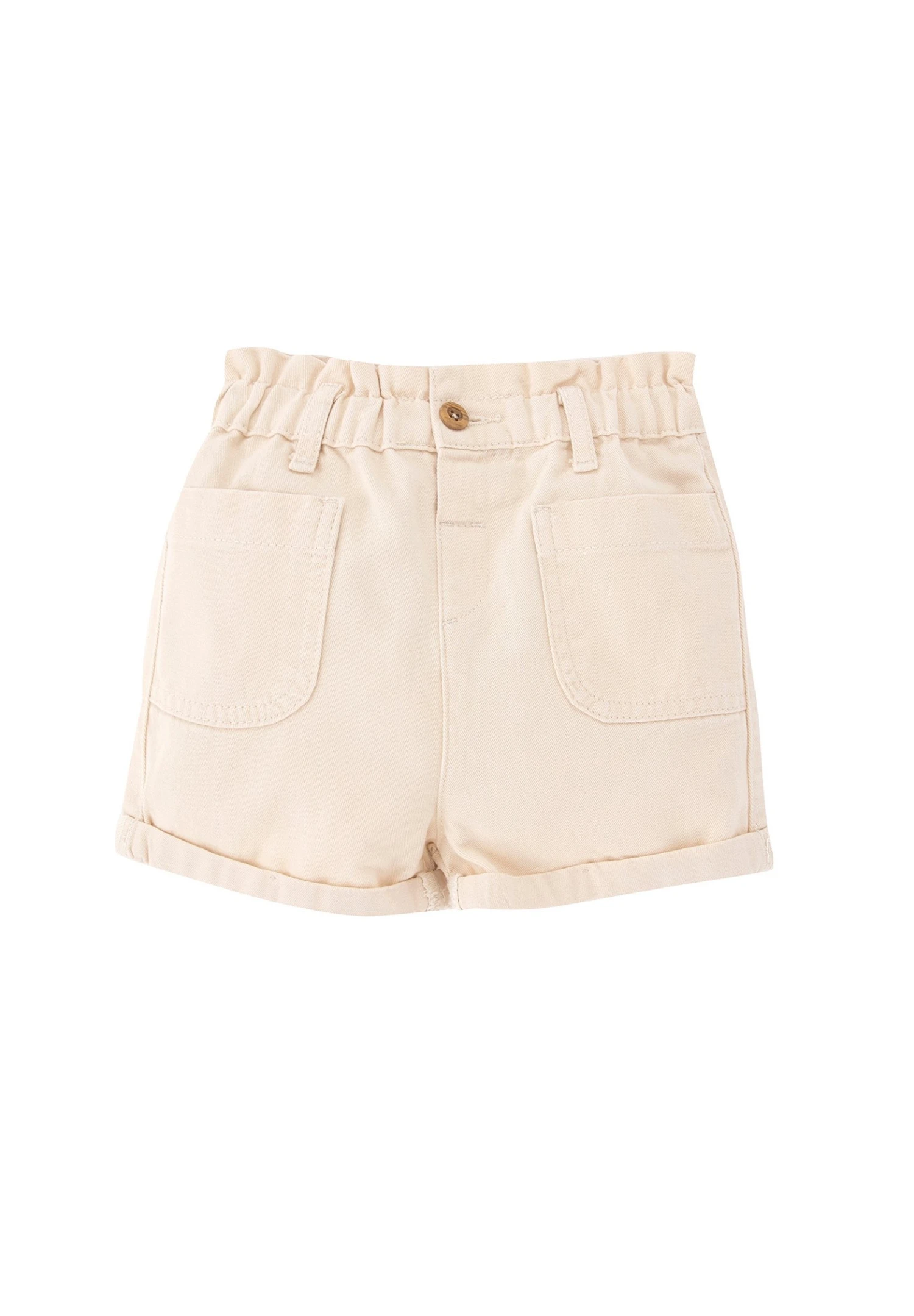 DeFacto Comfort Fit- Jeansshort - Ecru 3 DeFacto Comfort Fit- Jeansshort - Ecru