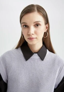 DeFacto Top - Purple -DeFacto 00984a2c944347a69b32bf672d692575