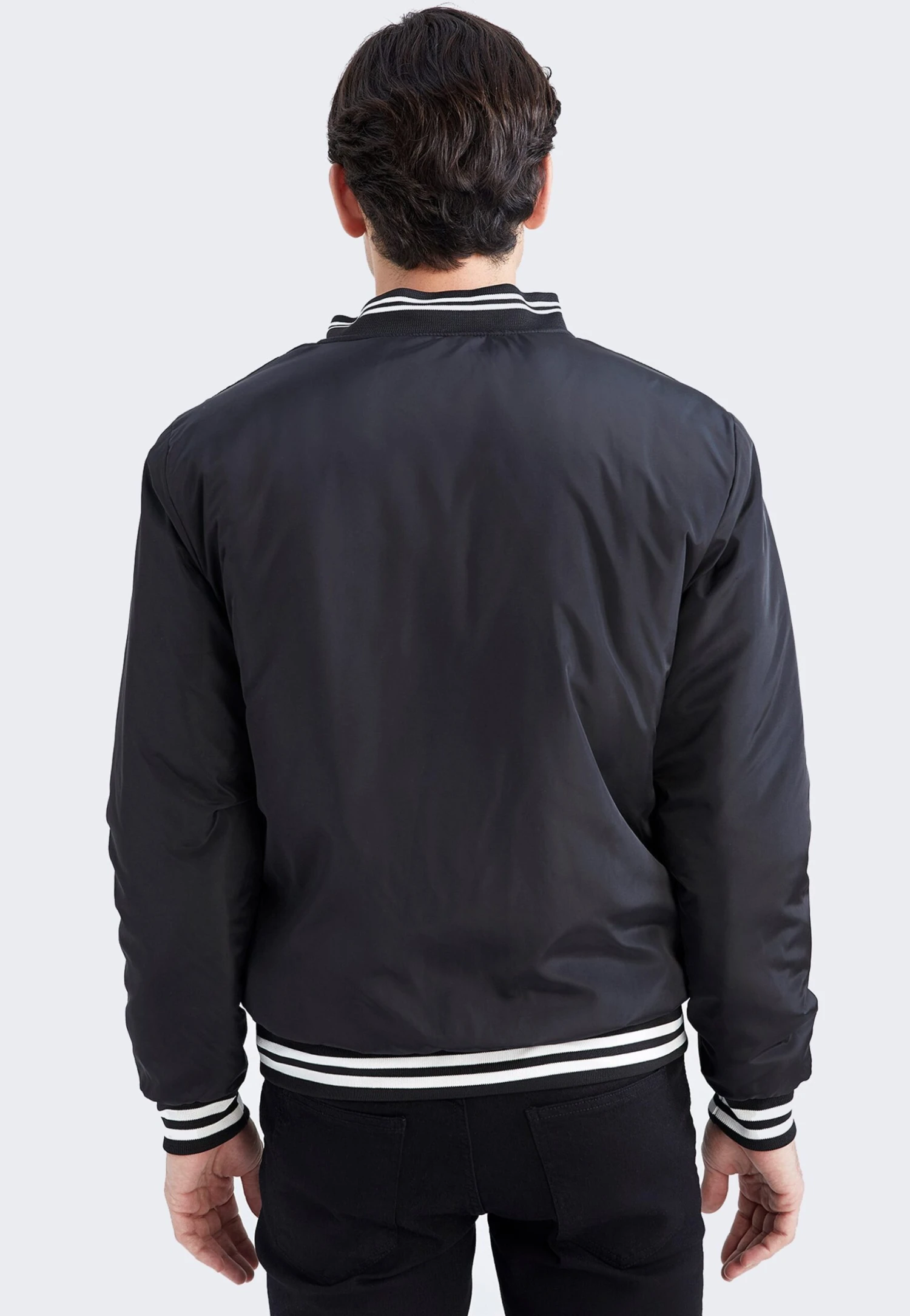 DeFacto Regular Fit - Jas - Black 5 DeFacto Regular Fit - Jas - Black - Afbeelding 3