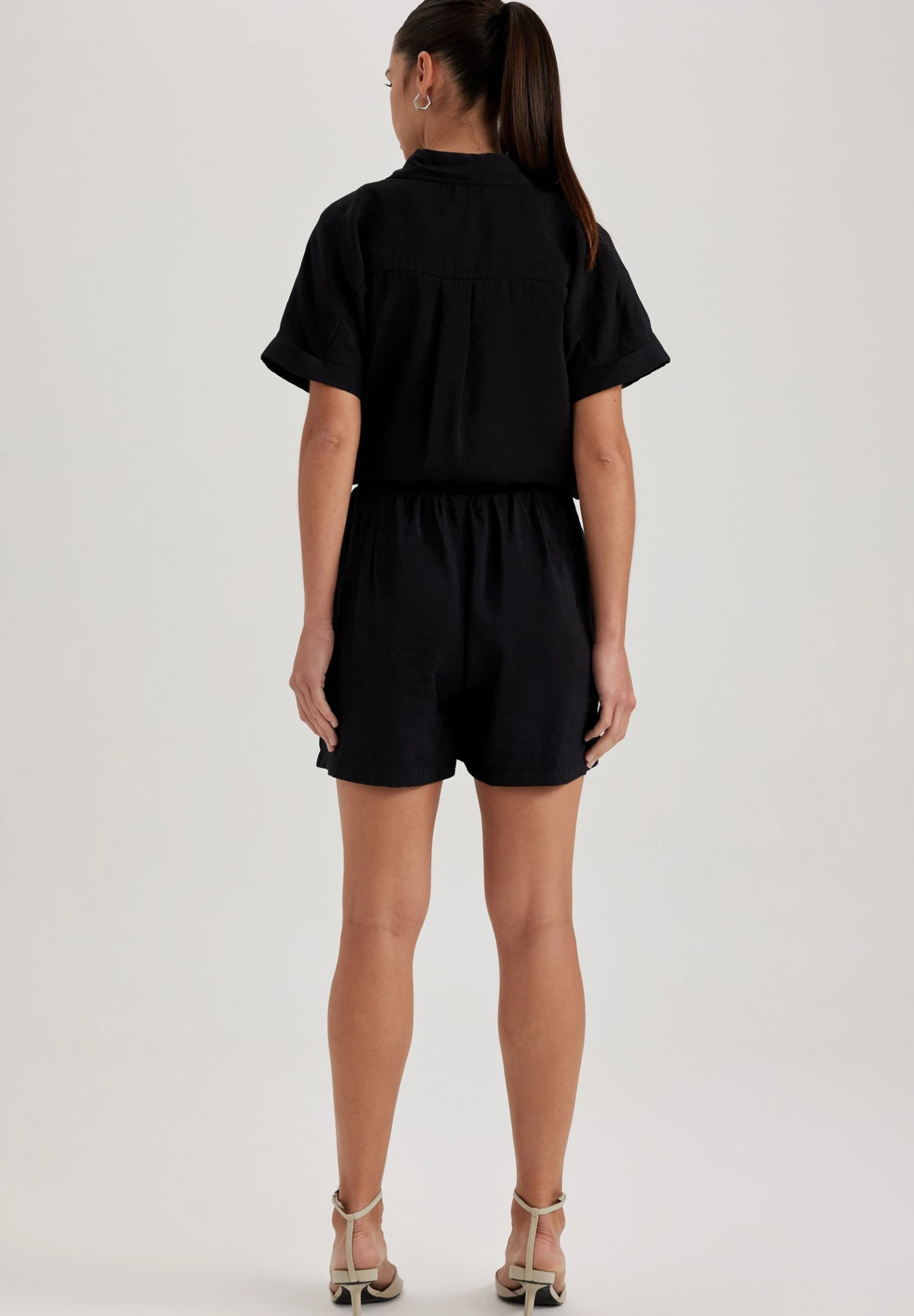DeFacto Short - Shorts - Black 5 DeFacto Short - Shorts - Black - Afbeelding 3