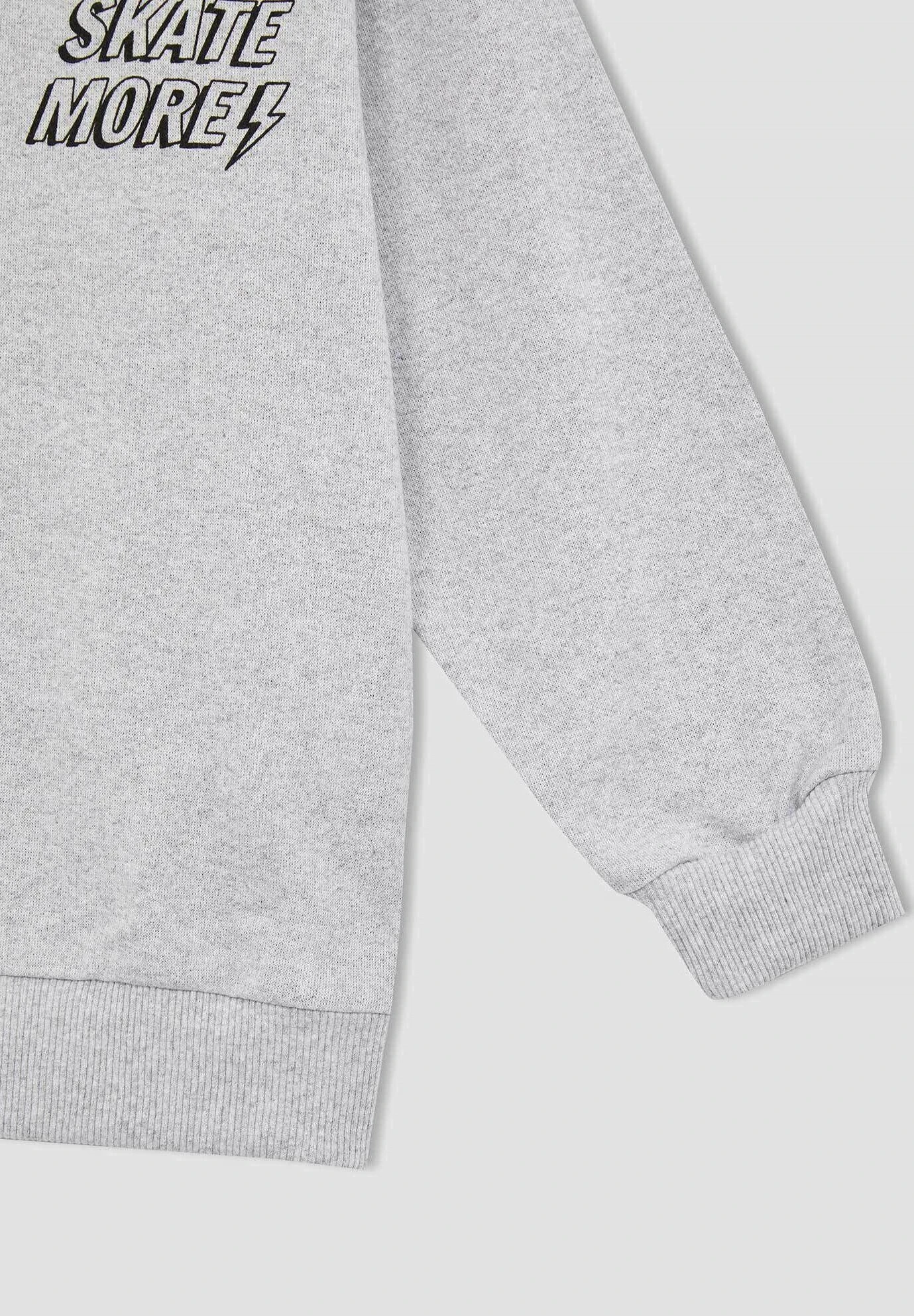 DeFacto Oversize Fit - Sweater - Grey 6 DeFacto Oversize Fit - Sweater - Grey - Afbeelding 4