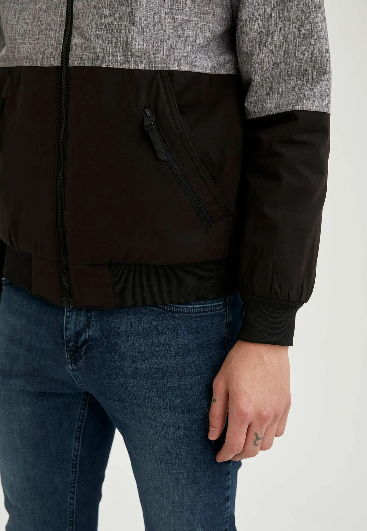 DeFacto Regular Fit - Winterjas - Grey 8 DeFacto Regular Fit - Winterjas - Grey - Afbeelding 6