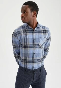 DeFacto Regular Fit - Overhemd - Blue