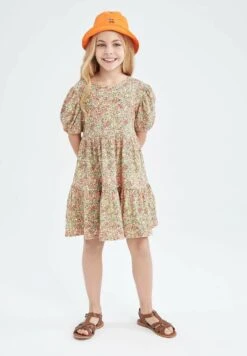 DeFacto Regular Fit- Jurk - Green