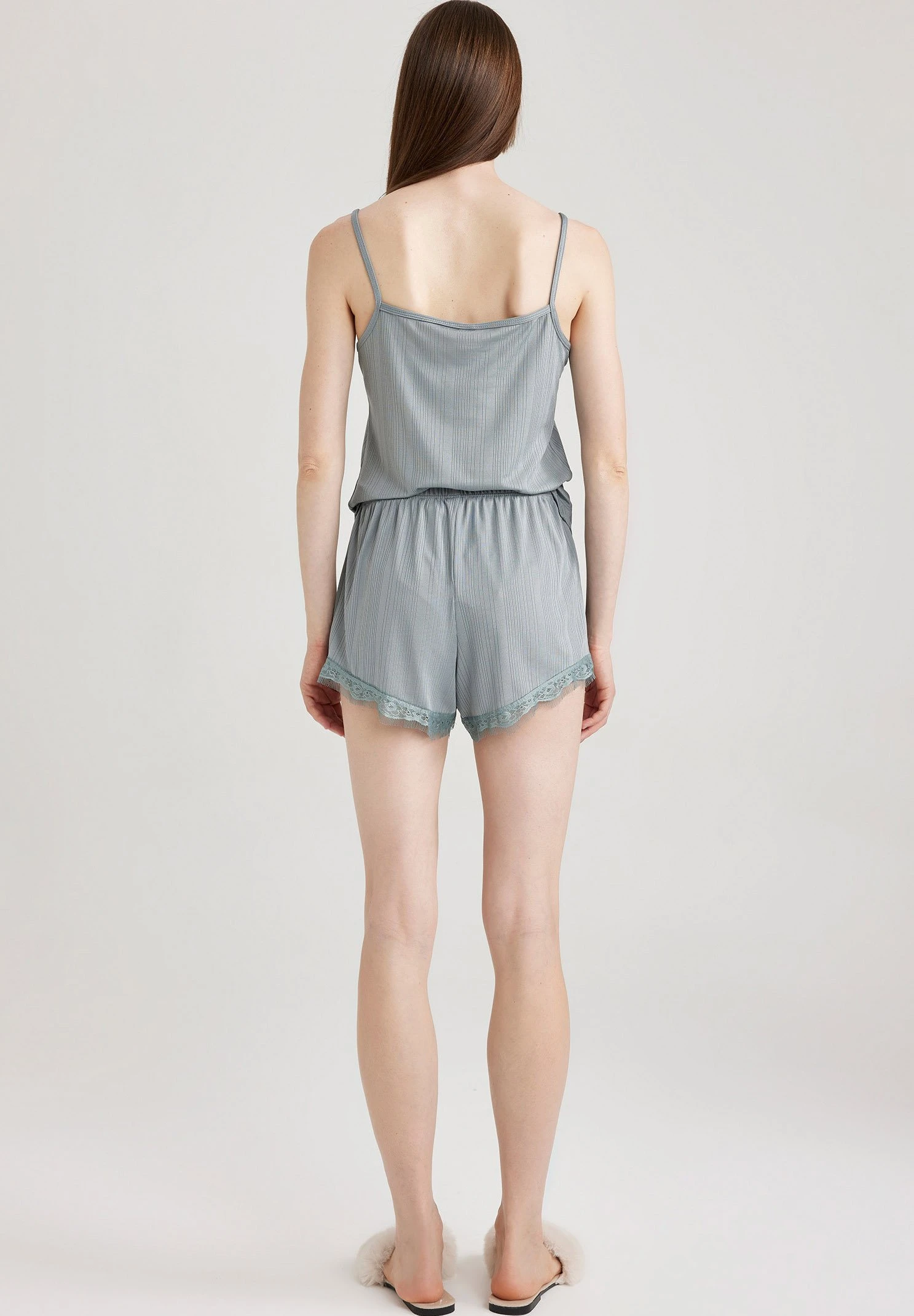 DeFacto Regular Fit- Pyjamabroek - Green 5 DeFacto Regular Fit- Pyjamabroek - Green - Afbeelding 3