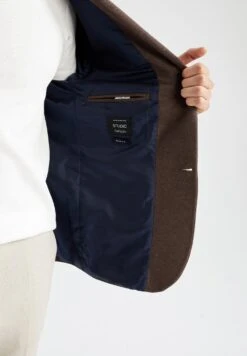 DeFacto Blazer - Brown 11 DeFacto Blazer - Brown -DeFacto 02d5ce958d6d44278bb8a92dc1c9b744