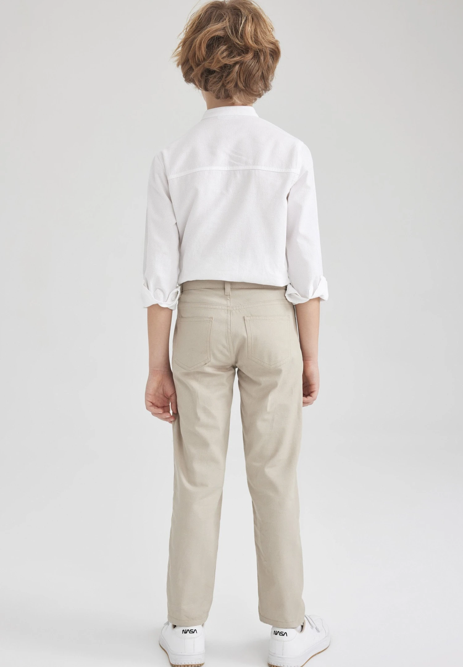 DeFacto Regular Fit - Broek - Beige 5 DeFacto Regular Fit - Broek - Beige - Afbeelding 3