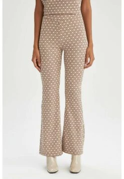 DeFacto Fit And Flare - Broek - Brown