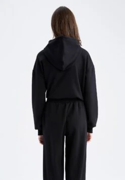 DeFacto Hoodie - Black 7 DeFacto Hoodie - Black -DeFacto 03612ac9674e4246a00c63f450617144