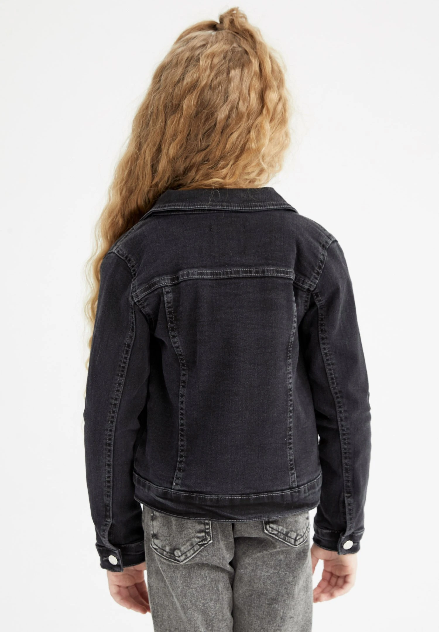 DeFacto Spijkerjas - Anthracite 5 DeFacto Spijkerjas - Anthracite - Afbeelding 3