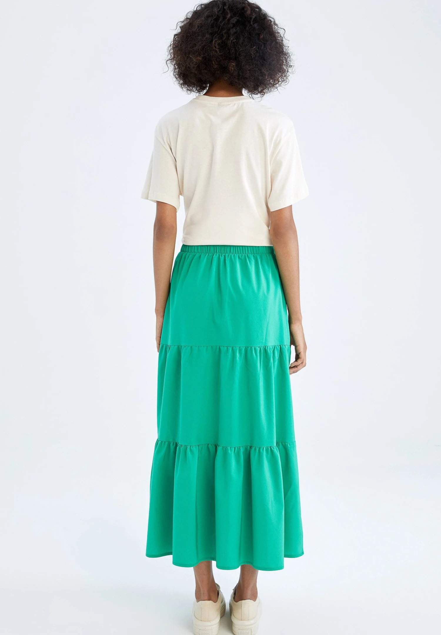 DeFacto Maxirok - Green 5 DeFacto Maxirok - Green - Afbeelding 3