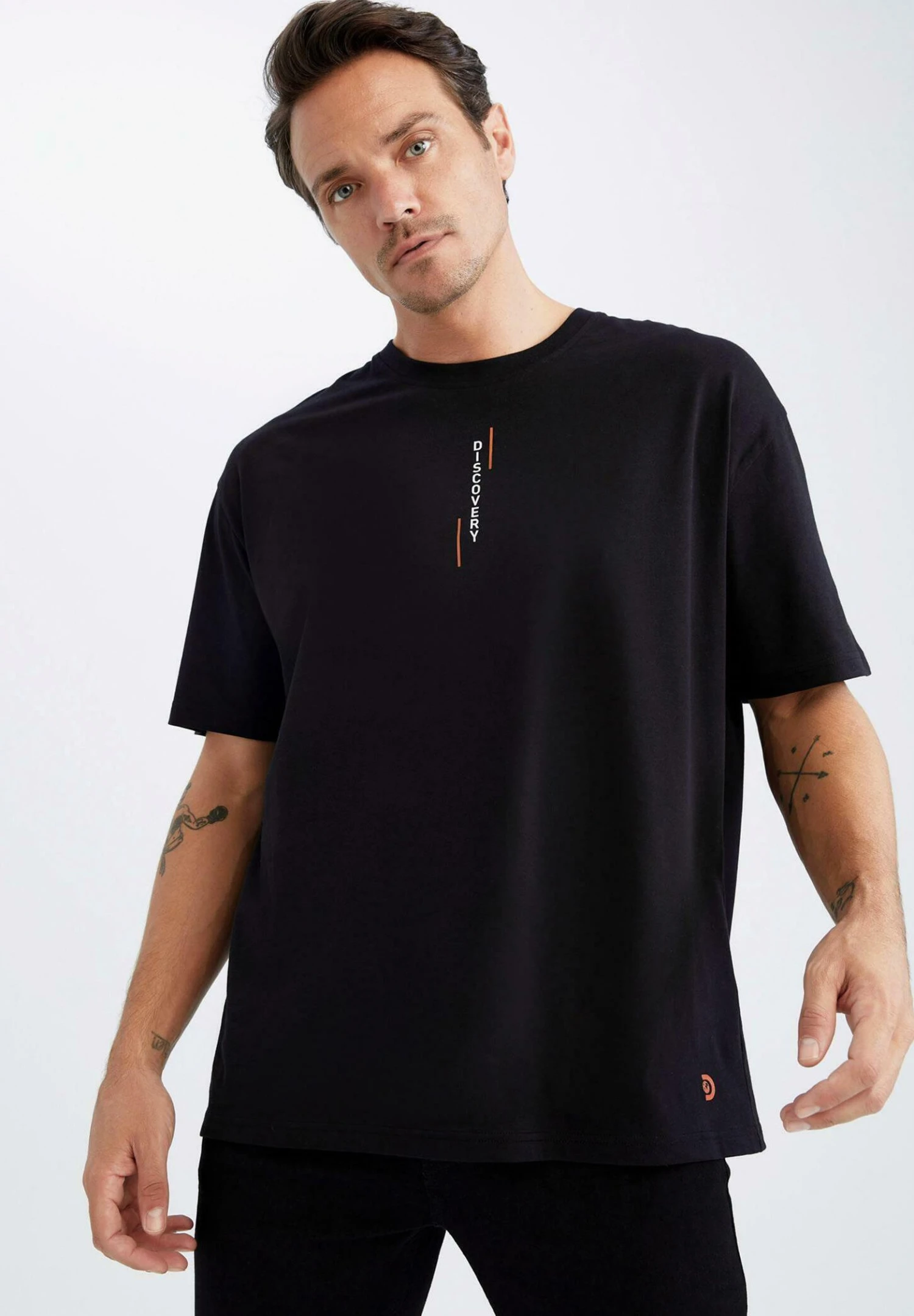 DeFacto Discovery Adventures- T-Shirt Print - Black 5 DeFacto Discovery Adventures- T-Shirt Print - Black - Afbeelding 3