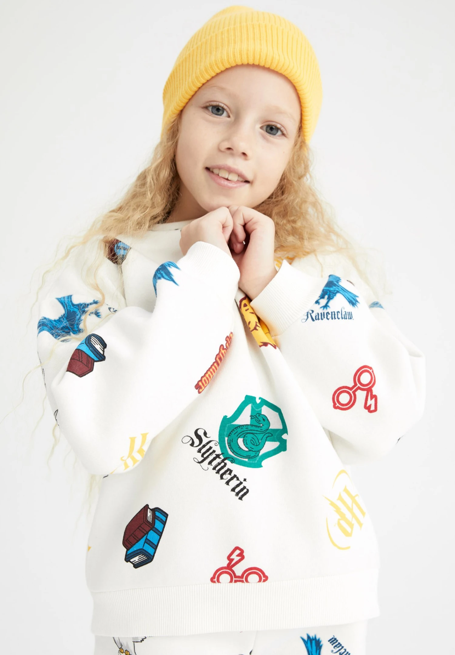 DeFacto Harry Potter Relax Fit - Sweater - Beige 4 DeFacto Harry Potter Relax Fit - Sweater - Beige - Afbeelding 2