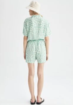 DeFacto Relax Fit - Shorts - Turquoise 7 DeFacto Relax Fit - Shorts - Turquoise -DeFacto 0680b48c075a44cf858deb38d73bde70