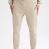 DeFacto Standart Fit - Trainingsbroek - Beige -DeFacto 0692881801354ba5b72d9f5da7f2b01d