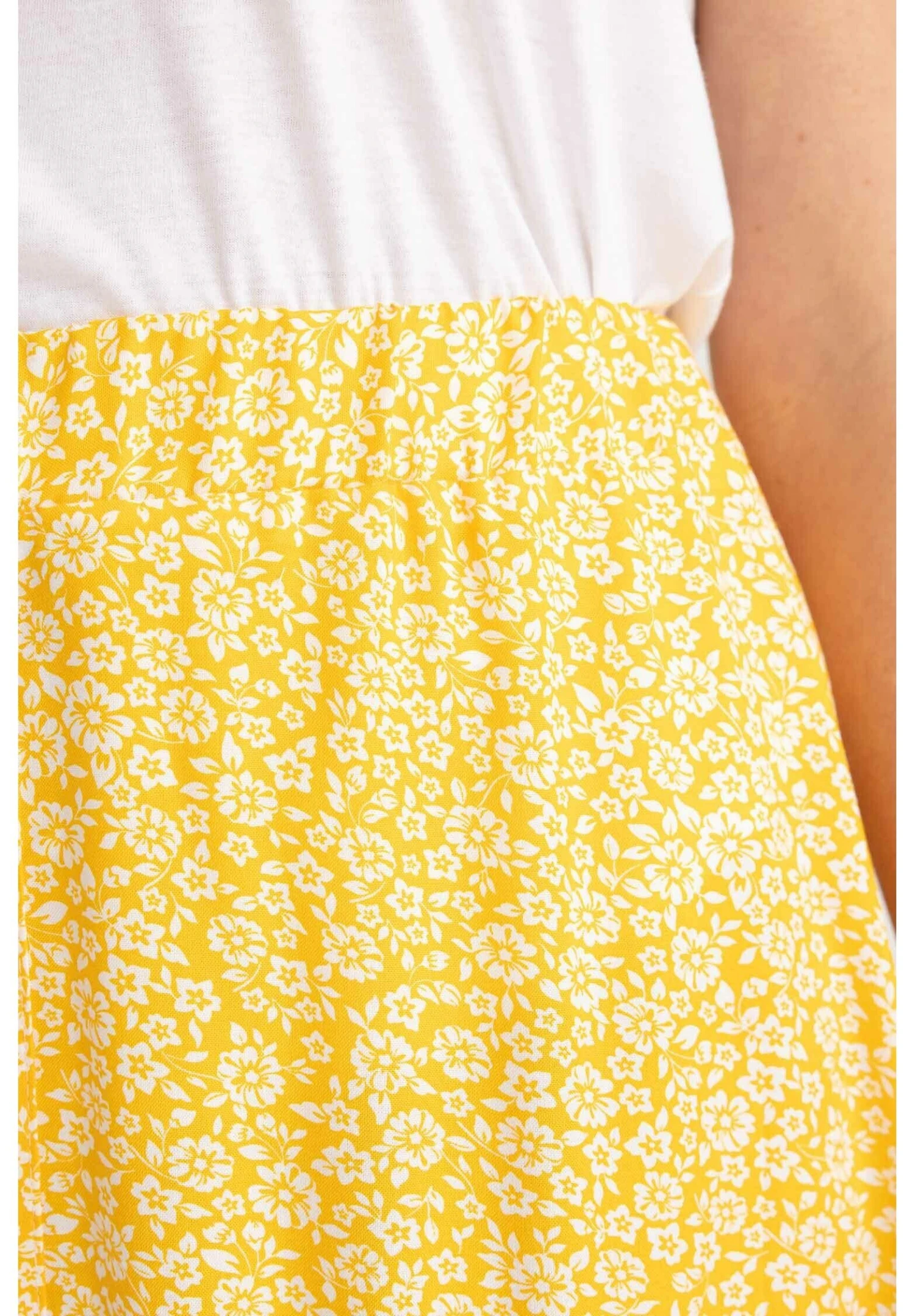 DeFacto A-Lijn Rok - Yellow 6 DeFacto A-Lijn Rok - Yellow - Afbeelding 4