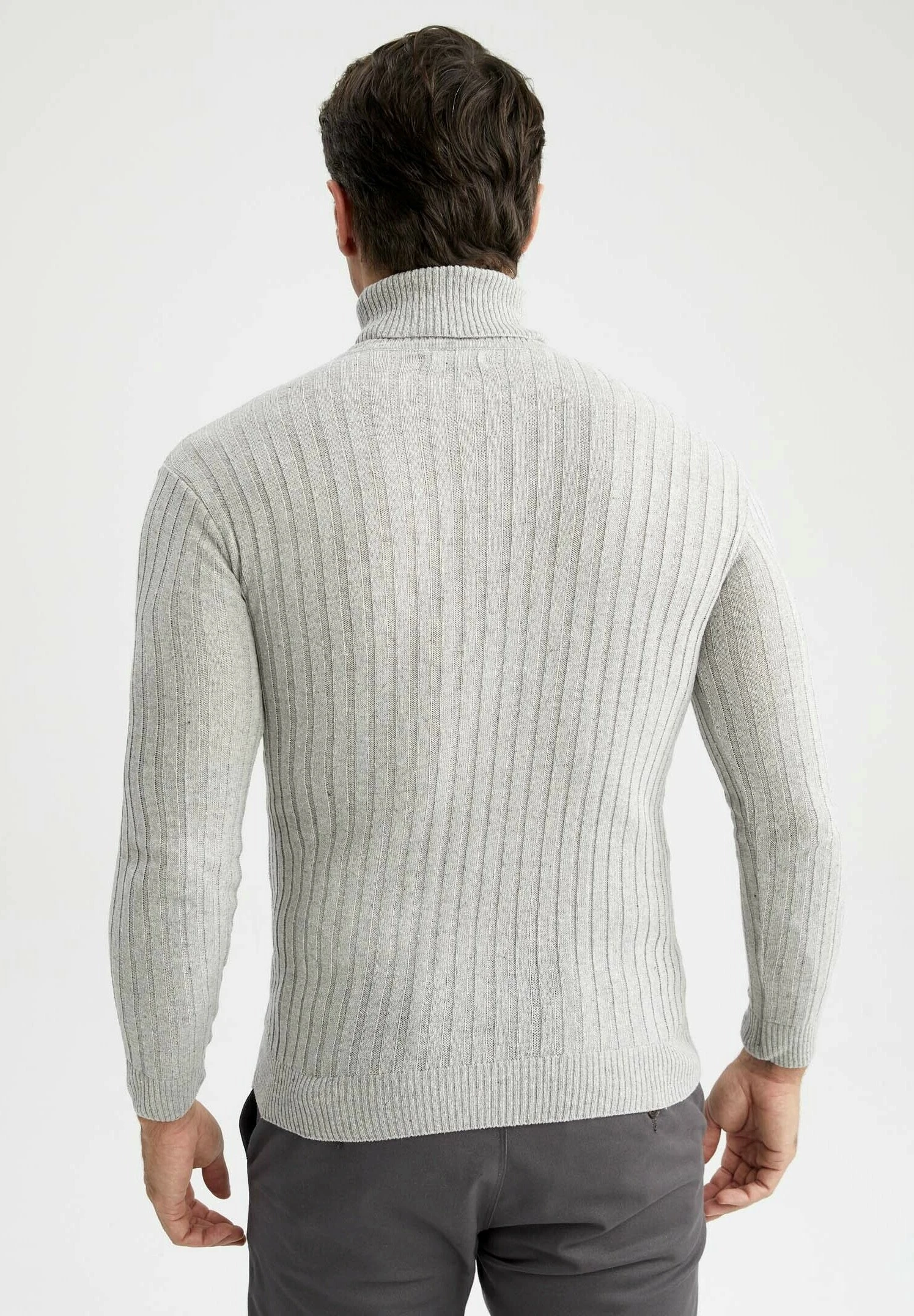 DeFacto Trui - Grey 5 DeFacto Trui - Grey - Afbeelding 3