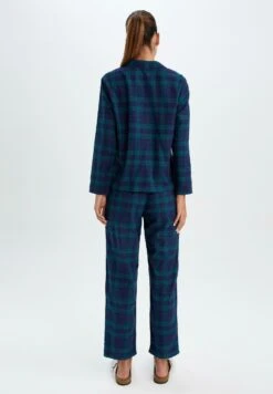 DeFacto Set Regular Fit- Pyjama - Navy 7 DeFacto Set Regular Fit- Pyjama - Navy -DeFacto 0781e8493c1348688b202e51c01774a6