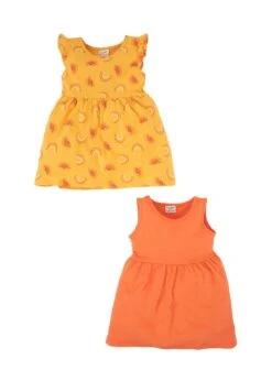 DeFacto 2 Pack Regular Fit - Jurk - Yellow