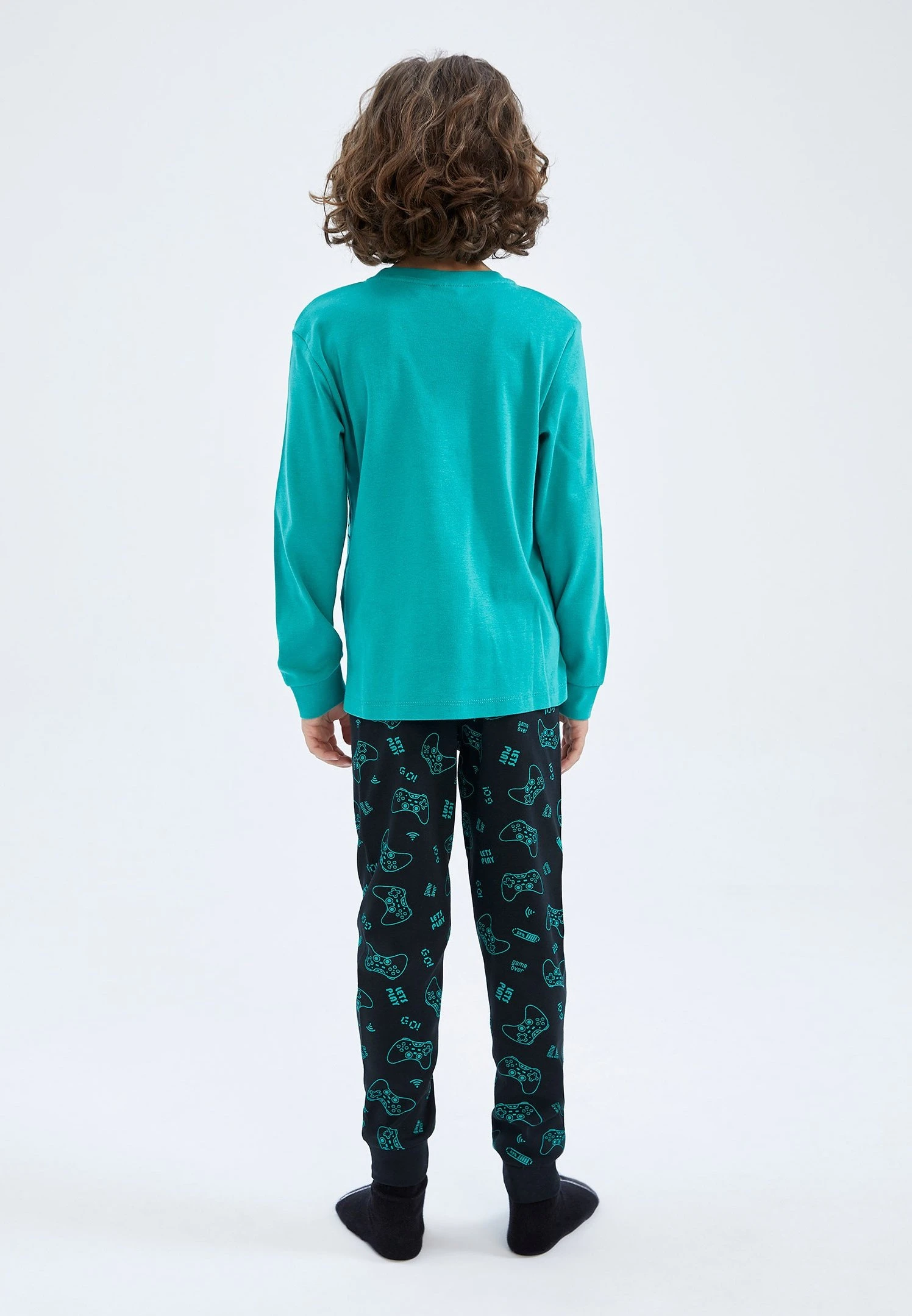 DeFacto 2Pack Regular Fit - Pyjama - Green 4 DeFacto 2Pack Regular Fit - Pyjama - Green - Afbeelding 2