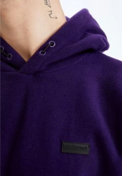 DeFacto Standart Fit- Hoodie - Purple -DeFacto 089ff544c4dd4ea394a30ae87aacd6cd