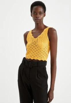 DeFacto Regular Fit - Top - Orange