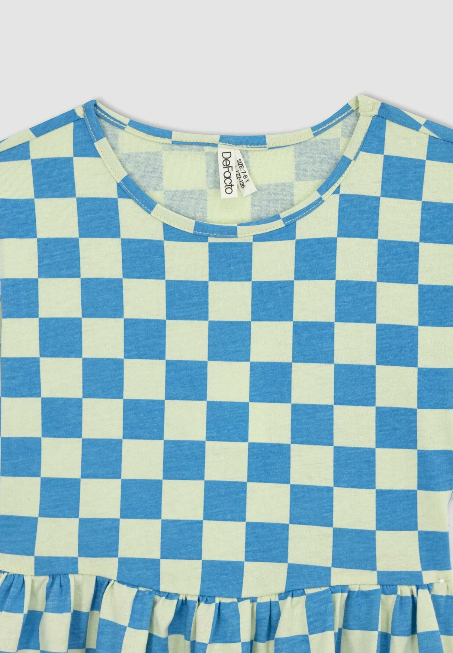 DeFacto Regular Fit - Jerseyjurk - Blue 5 DeFacto Regular Fit - Jerseyjurk - Blue - Afbeelding 3