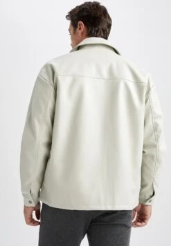 DeFacto Imitatieleren Jas - Ecru 10 DeFacto Imitatieleren Jas - Ecru -DeFacto 09a018e7ddc542f19807f71301720b36