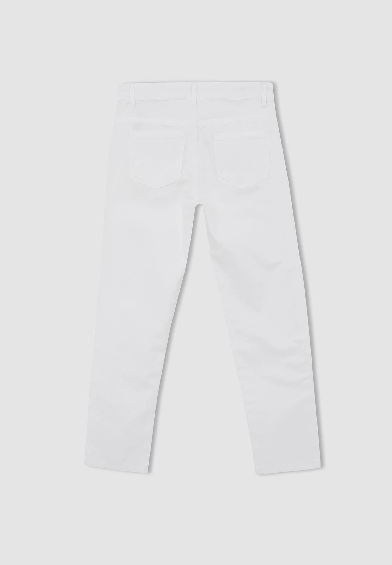 DeFacto Regular Fit - Broek - White 4 DeFacto Regular Fit - Broek - White - Afbeelding 2