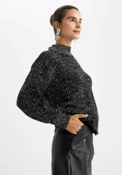 DeFacto Trui - Black -DeFacto 0a32c36af18443a3824ff5cd2d103539