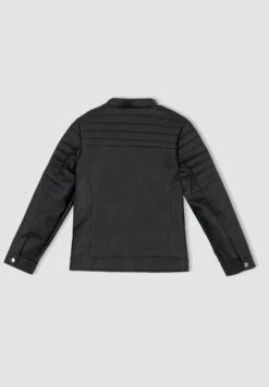 DeFacto Regular Fit- Imitatieleren Jas - Black 17 DeFacto Regular Fit- Imitatieleren Jas - Black -DeFacto 0a3c6ab6601f4d5b802066f8e8ec067b