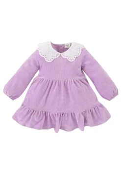 DeFacto Regular Fit- Gebreide Jurk - Bordeaux