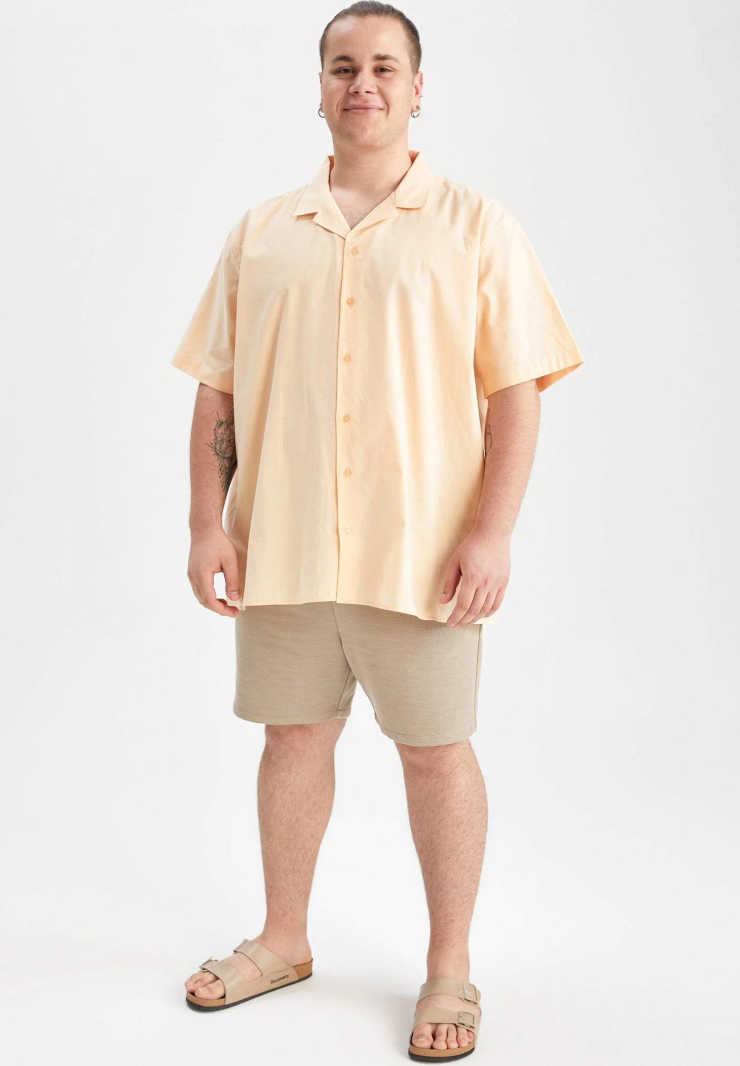 DeFacto Fit - Overhemd - Orange 4 DeFacto Fit - Overhemd - Orange - Afbeelding 2