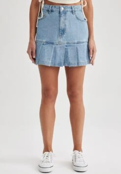 DeFacto Fashion Fit - A-Lijn Rok - Blue