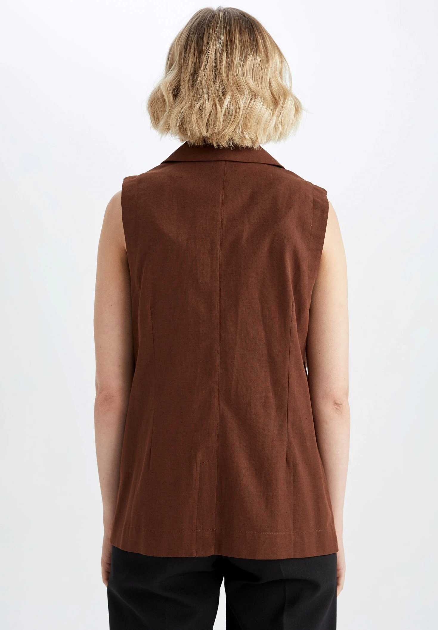 DeFacto Regular Fit- Bodywarmer - Brown 5 DeFacto Regular Fit- Bodywarmer - Brown - Afbeelding 3