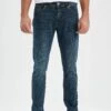 DeFacto Pedro - Slim Fit Jeans - Dark Blue -DeFacto 0db0eb72cfde49f48889d94ae5c88ff1