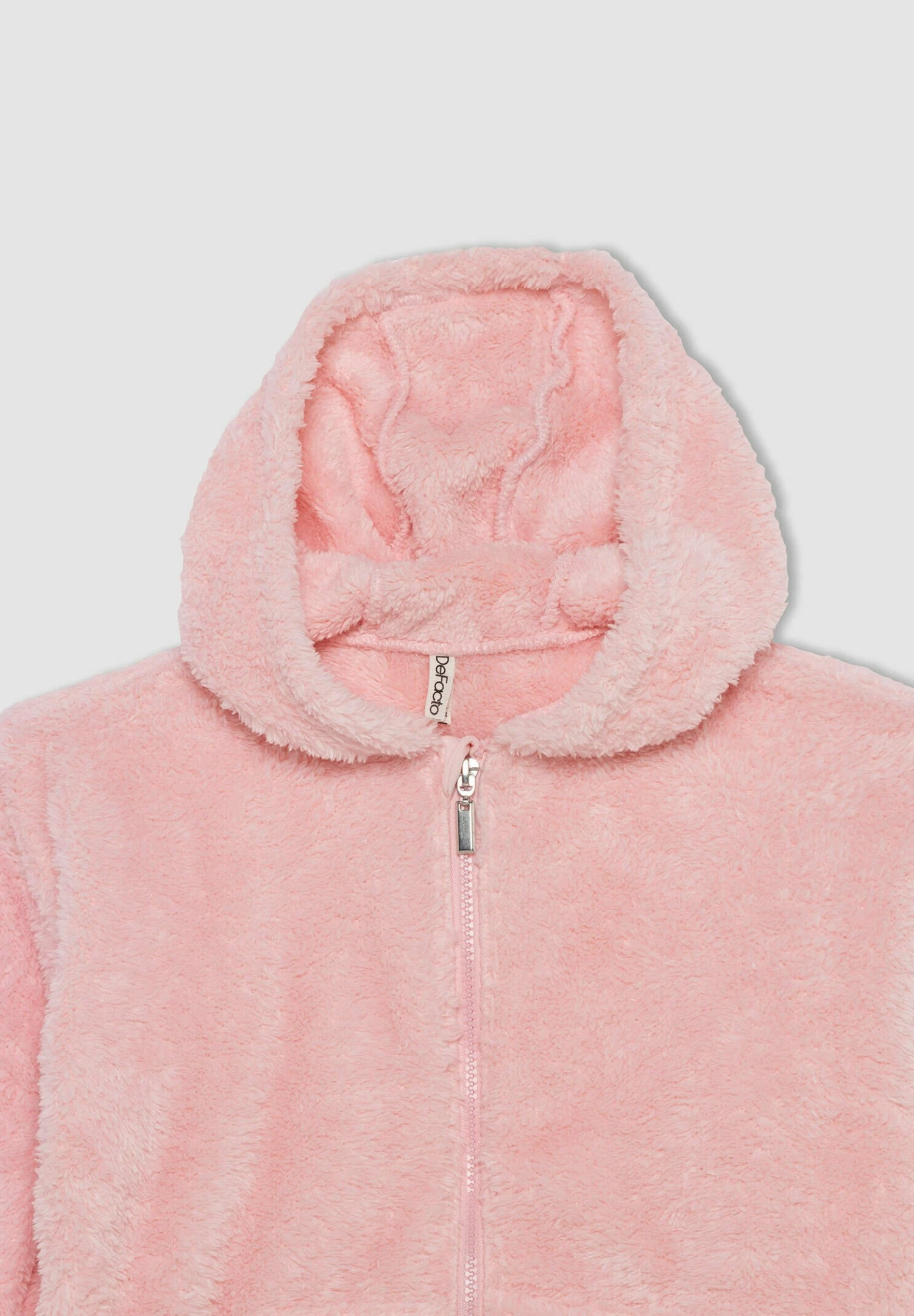 DeFacto Fleecejas - Pink 5 DeFacto Fleecejas - Pink - Afbeelding 3