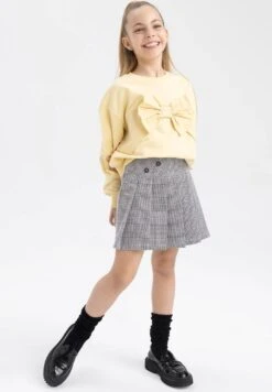 DeFacto Regular Fit- Plooirok - Ecru