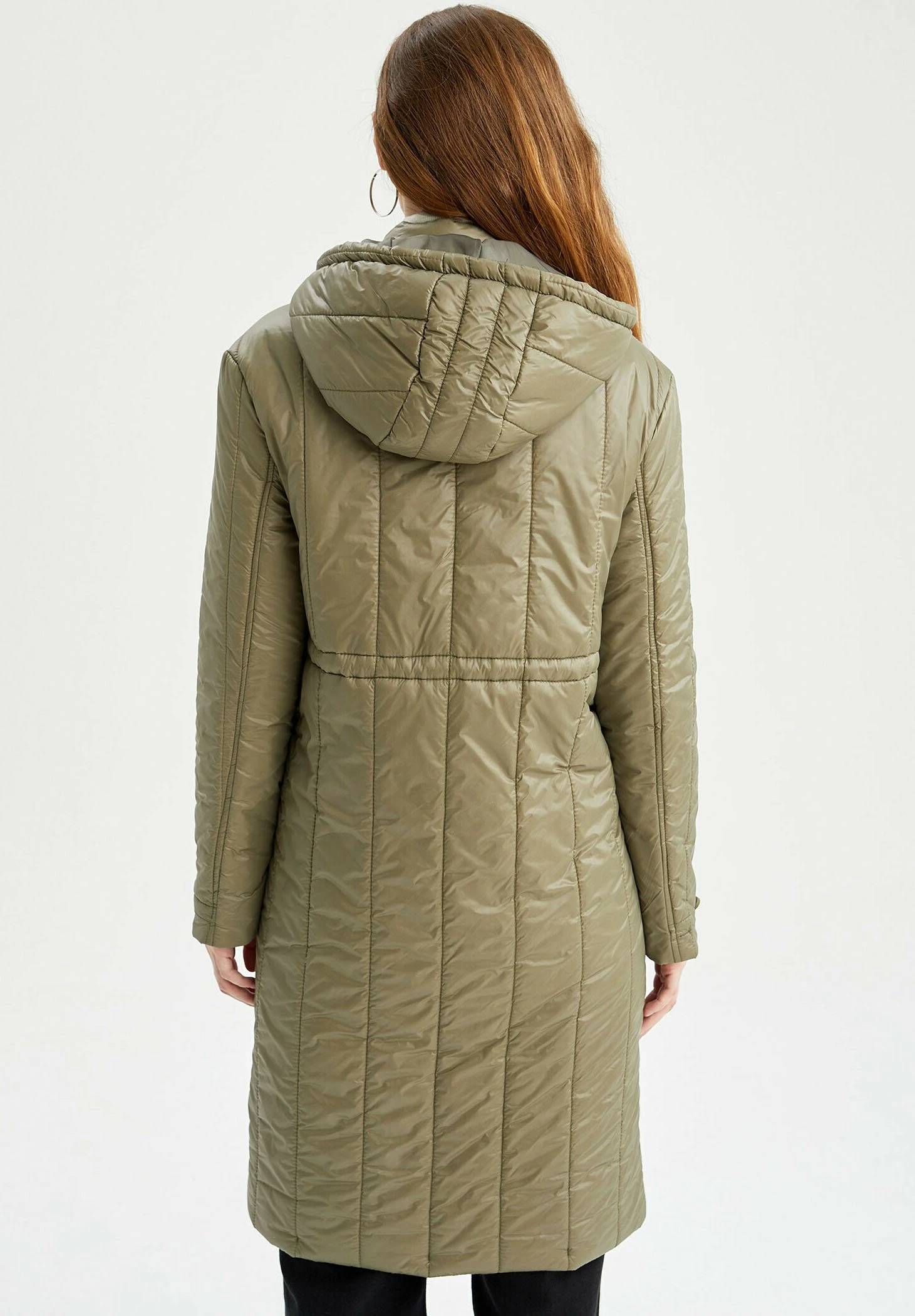 DeFacto Regular Fit - Parka - Khaki 4 DeFacto Regular Fit - Parka - Khaki - Afbeelding 2