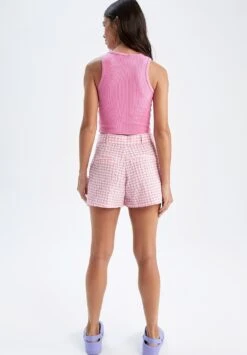 DeFacto Shorts - Pink 7 DeFacto Shorts - Pink -DeFacto 0edf7981980e4efe8d246cbdbca72800