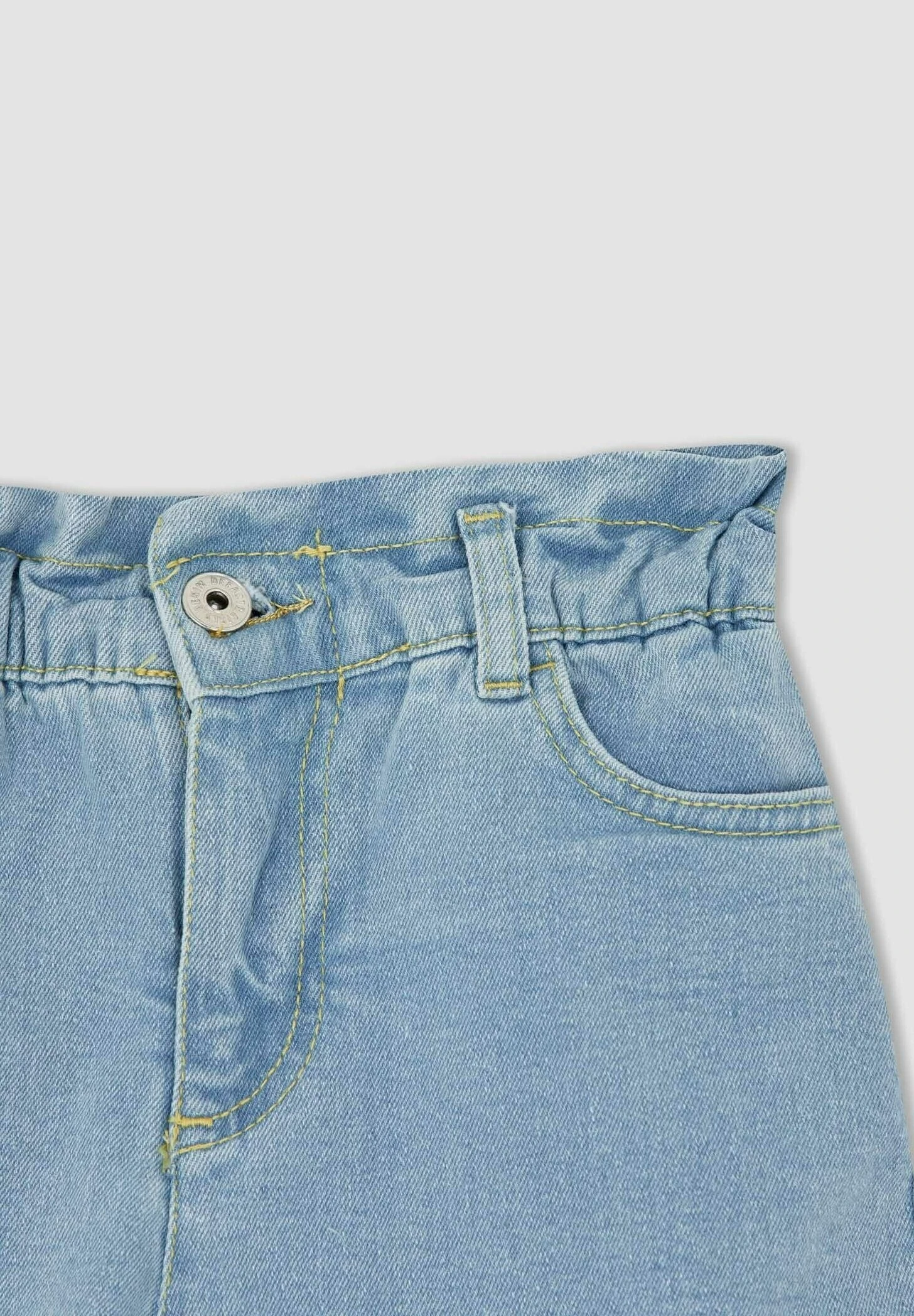 DeFacto Paperbag- Jeansshort - Blue 5 DeFacto Paperbag- Jeansshort - Blue - Afbeelding 3