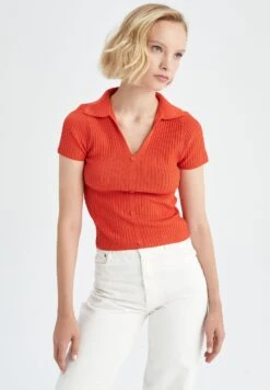 DeFacto Fitted - Poloshirt - Red