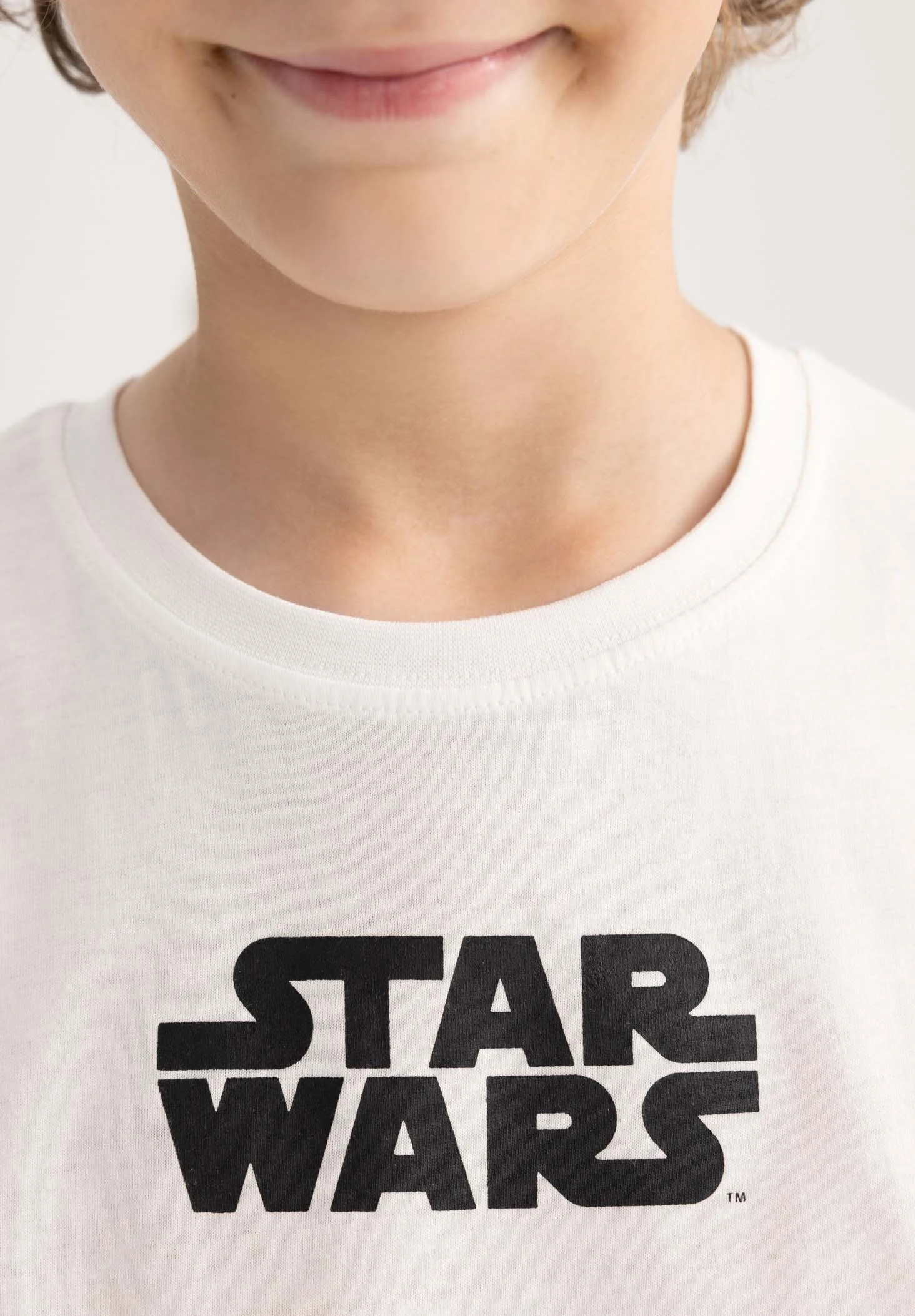 DeFacto Star Wars Set - Jeansshort - White 6 DeFacto Star Wars Set - Jeansshort - White - Afbeelding 4