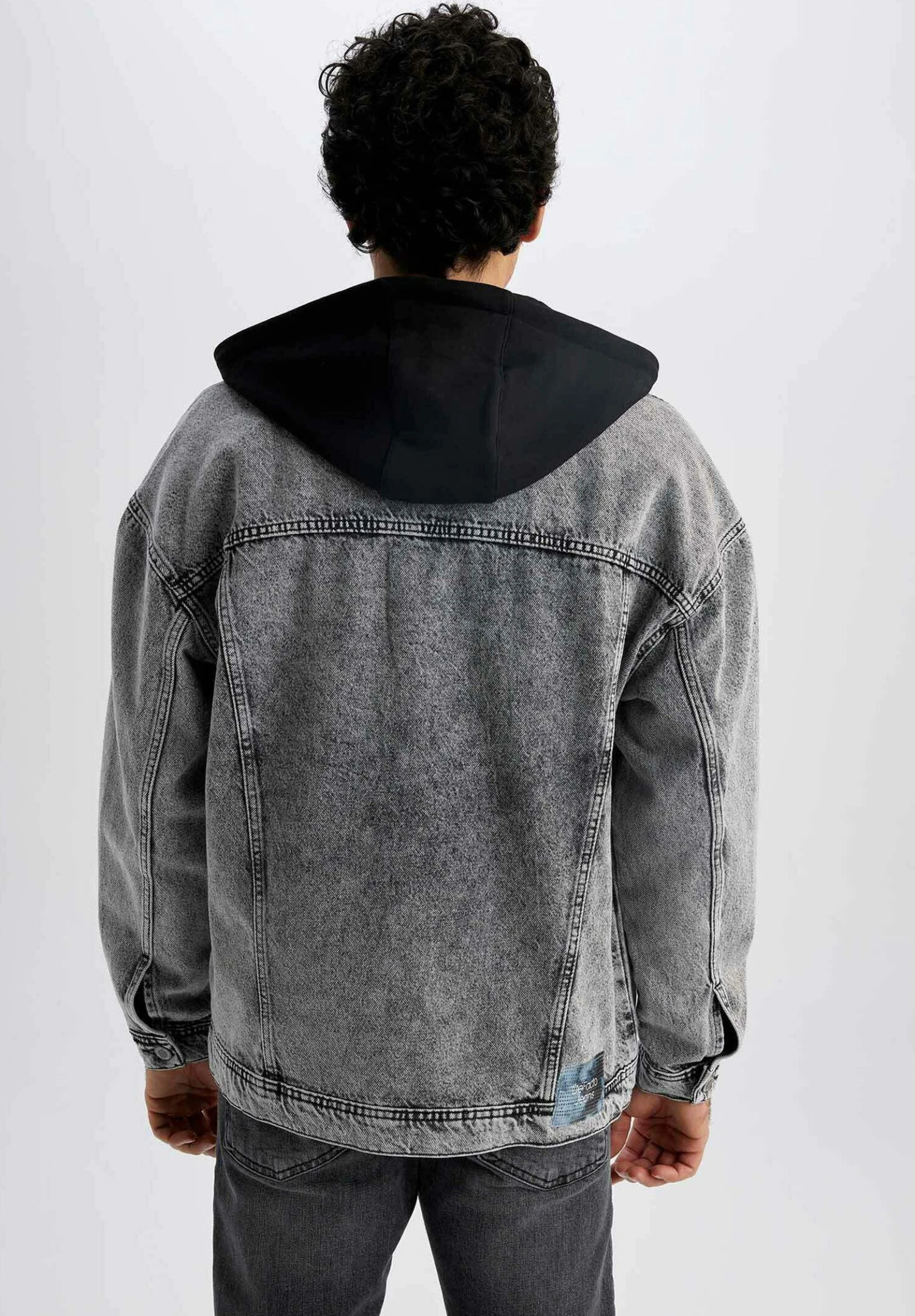 DeFacto Spijkerjas - Grey 5 DeFacto Spijkerjas - Grey - Afbeelding 3