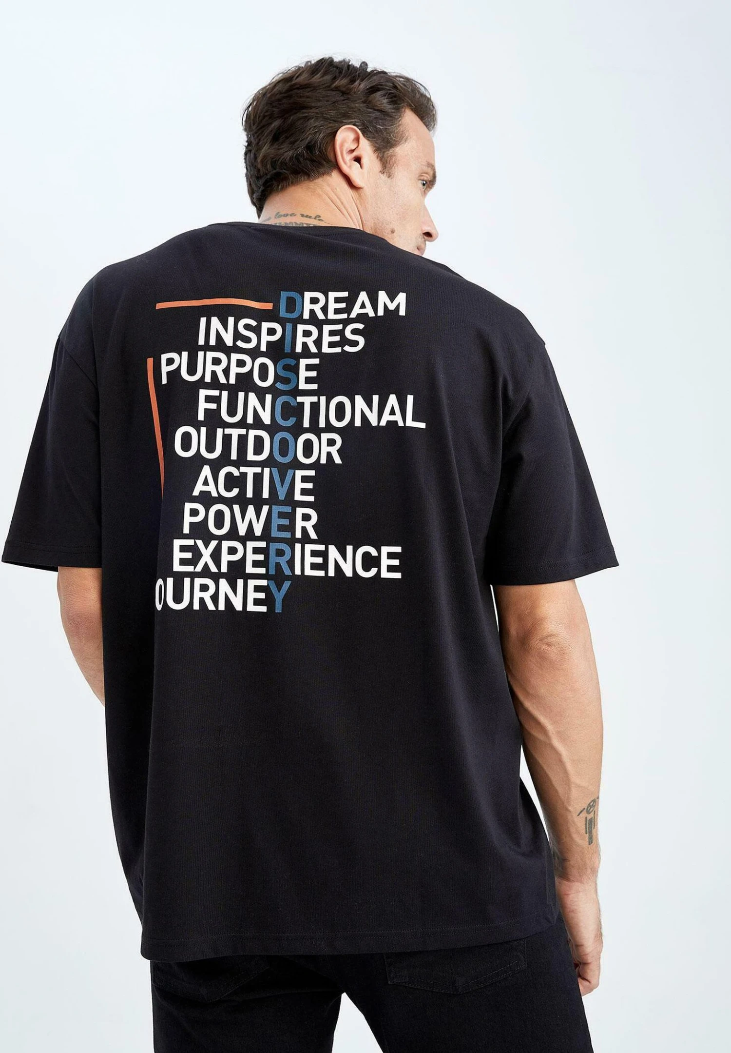 DeFacto Discovery Adventures- T-Shirt Print - Black 3 DeFacto Discovery Adventures- T-Shirt Print - Black