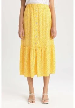 DeFacto A-Lijn Rok - Yellow