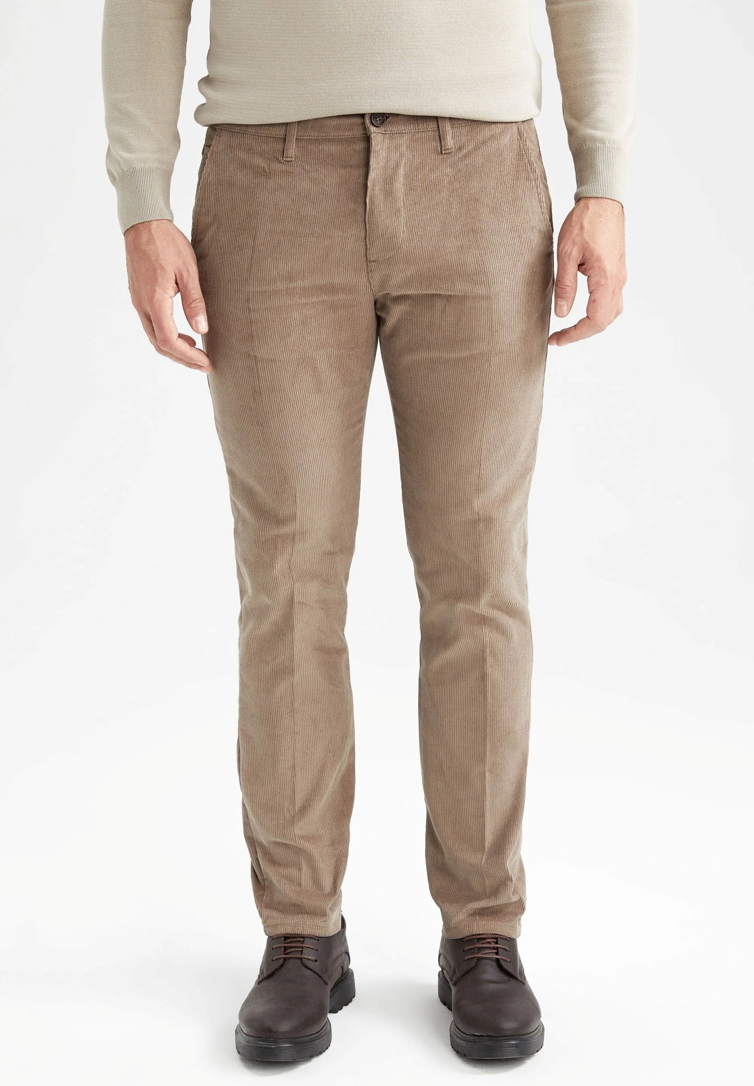 DeFacto Broek - Khaki 3 DeFacto Broek - Khaki