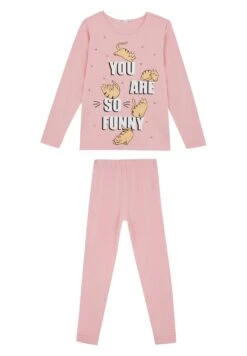 DeFacto 2In1 Set - Pyjama - Pink -DeFacto 1306824e114946a6a9d965e7b8f26ffd