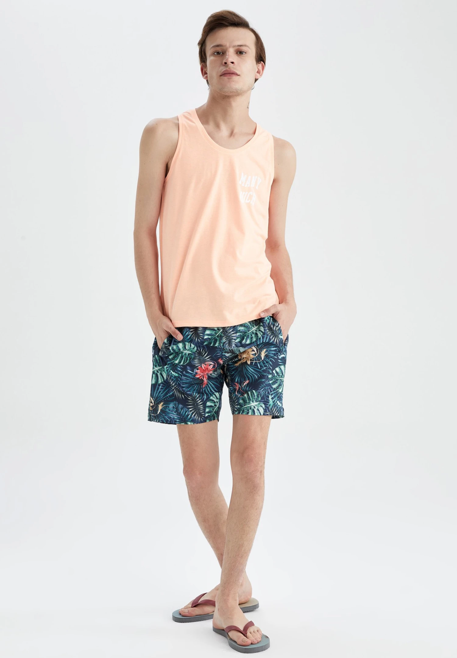 DeFacto Nathan- Zwemshorts - Indigo 4 DeFacto Nathan- Zwemshorts - Indigo - Afbeelding 2